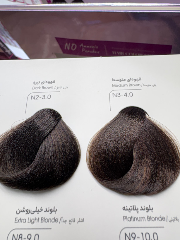 رنگ مو سری طبیعی ۱۲۵ میل دوشس