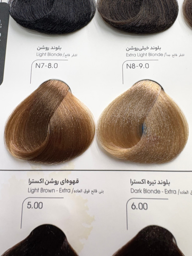 رنگ مو سری طبیعی ۱۲۵ میل دوشس