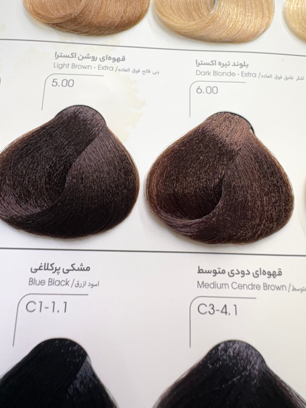 رنگ مو سری طبیعی اکسترا ۱۲۵میل دوشس