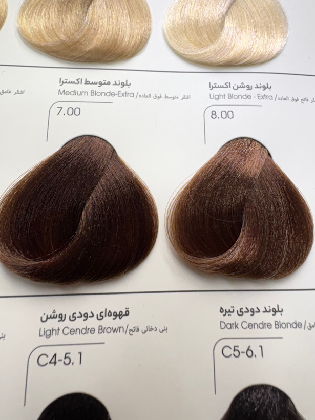 رنگ مو سری طبیعی اکسترا ۱۲۵میل دوشس